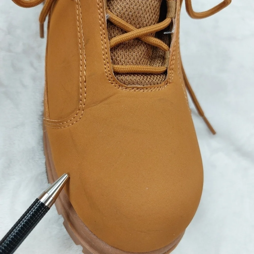 FILA EVERPOINT BOOTS MENS GORPCORE HIKING CAMPING WORK LACE UP WHEAT/GUM SIZE 12
